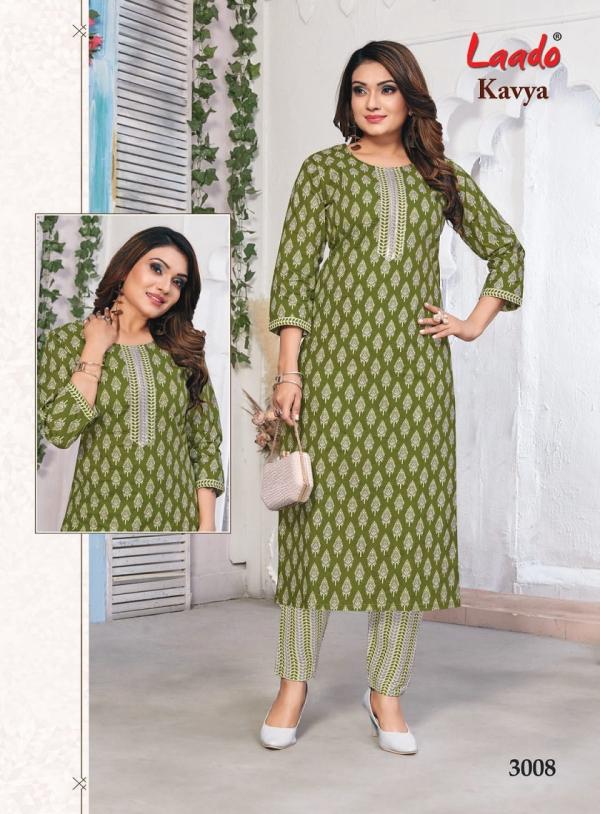 laado kavya jaipuri vol 3 Cotton Kurti With Pant Collection